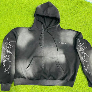 ชุดวอร์มผู้ชายแบบเบา คุณภาพสูง ชุดกีฬาแบบมีฮู้ด ขายส่ง รับทำโลโก้ ชุดลำลองสไตล์สตรีทแวร์ - Product Image 1