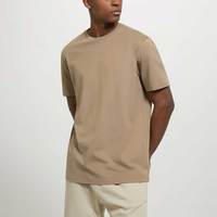 T-shirt pour homme en coton 100% facile à porter, coupe ample, haut tendance, séchage rapide, respirant, T-shirt surdimensionné pour homme