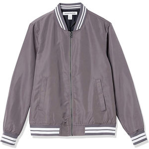 Chaqueta Bomber con Botones de Cuerno, Personalizable con Logotipo, MOQ Bajo, Servicio OEM, Lisa, al por Mayor para Marcas - Product Image 1