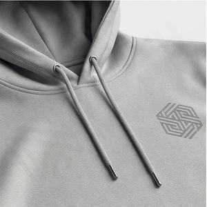 Original <b>Men</b> Tracksuit Custom <b>Hoodie</b> 100% Cotton Breathable Fabric Customized Logo <b>Running</b> Outdoor Two Piece Set Sports Jogging - Product Image 4