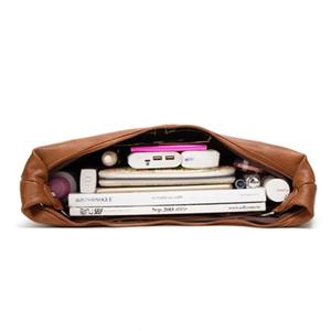 <b>Leather</b> Shoulder <b>Bag</b> Brown <b>Hobo</b> Soft Purse Everyday Tote Large Handbag for Women Handmade <b>Hobo</b> Zip Closure LHB-0026E - Product Image 5