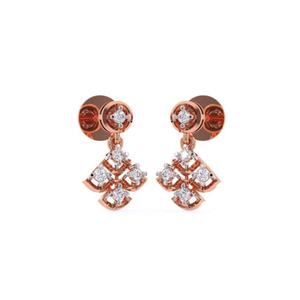 925 <b>Sterling</b> <b>Silver</b> Love Wins Diamond <b>Drops</b> <b>Earrings</b> from India Moissanite Lab-Grown & Natural Diamond Romantic Elegant Jewelry - Product Image 1