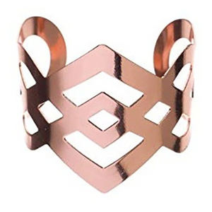 Vente en gros d'anneaux de serviette en alliage, porte-anneaux de serviette en cuivre pour les fêtes de mariage - Product Image 1