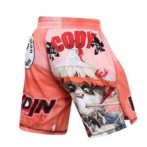 Pantalones Cortos de Boxeo MMA Unisex Hechos a Medida, con Logotipo, para Entrenamiento de Artes Marciales, Servicio OEM, en Stock, Más Vendidos - Product Image 4
