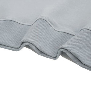 2025 logotipo personalizado ligero 100% algodón liso Sudadera con capucha Crop Top mujer invierno media cremallera Skinny Fit impreso técnica Fitness - Product Image 2