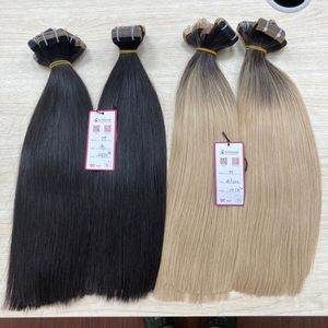 Extensiones de cinta adhesiva Remy vietnamita y paquetes de cabello humano alineados con cutícula recta - Product Image 4