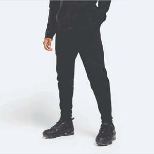 Chándal de Algodón 100% Transpirable y Resistente al Viento de Alta Calidad, Fabricación OEM, Trajes Deportivos Lisos y Cómodos, 2 Piezas, Logotipo Personalizado 2025 - Product Image 3