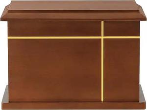 Urnas de cremación de madera hechas a mano modernas para urnas funerarias y funerarias decorativas masculinas y femeninas a bajo precio - Product Image 3