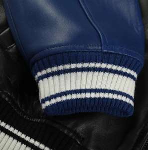 Veste universitaire Offre Spéciale logo personnalisé nouvelle veste universitaire légère à la mode avec manches complètes - Product Image 4