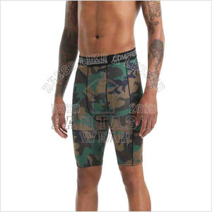 FANTASY WEAR OEM 2026 Short de Compression Premium à Séchage Rapide en Polyester Spandex pour Hommes, Short de Sport et d'Entraînement Certifié CE ISO - Product Image 1