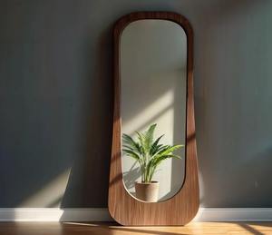 Trendy Premium Handmade Full Length Wooden <b>Floor</b> <b>Mirror</b> Art Deco Design Eco-Friendly Lightweight at Cheap Price - Product Image 2
