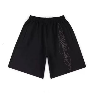 Wholesale Eco Friendly 100% Cotton Fleece Hot <b>Shorts</b> for <b>Men</b> Casual Fashion Gym Workout Sweat <b>Shorts</b> Custom Logo OEM - Product Image 6