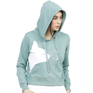 Sudaderas con capucha para mujer, ropa de calle, algodón, de gran tamaño, grueso, para mujer, con estampado 3D, sudaderas con capucha tejidas a la moda de talla grande para mujer - Product Image 1