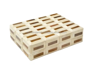 Boîtes à bijoux en résine design pour la décoration de la maison, disponibles en plusieurs finitions, souvenirs européens faits à la main pour l'organisation et les cadeaux - Product Image 2