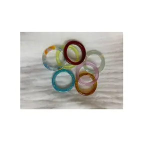 New Collection latest Design Resin rings for Women Party wear use Jewellery from Indian Supplier customize packaging