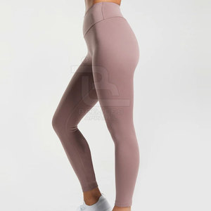 Leggings Casuales para Mujer, Nuevo Diseño, Alta Calidad, Personalizables, 100% Algodón, Cintura Media, Secado Rápido, Transpirables, Tejido Sólido, Uniformes - Product Image 4