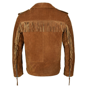 Fabrication professionnelle Motard de haute qualité Mode personnalisée Moto élégante Hommes et femmes Vestes en cuir - Product Image 6