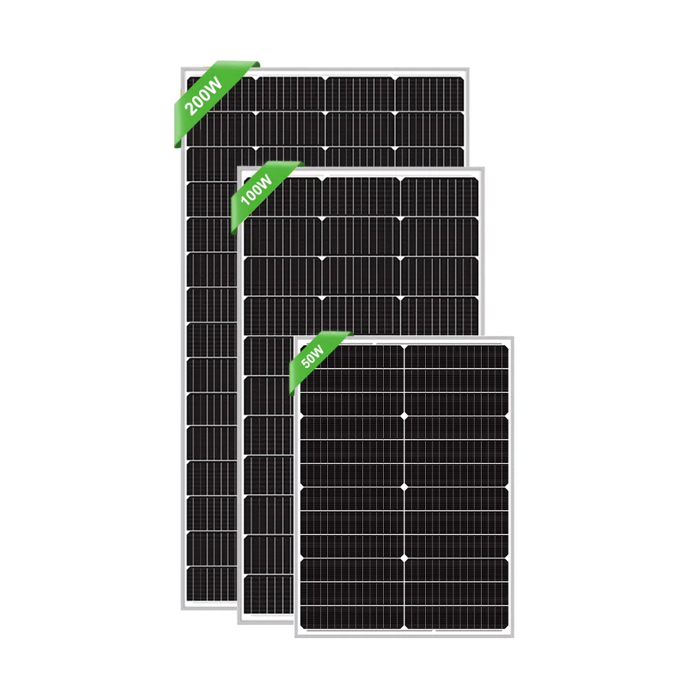 Factory direct best price 200W mono solar panels 100W solar panel