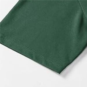 Camiseta de Cuello Redondo de Punto Sólido para Hombre, 100% Algodón, 210 GSM, Manga Corta, Transpirable, Ligera, Informal, Cuello Pique, Personalizable - Product Image 6