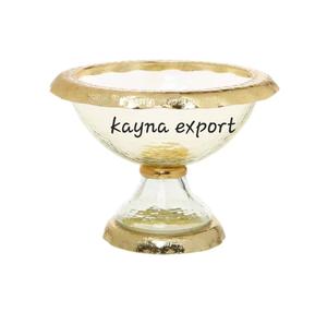 ชามใส่ผลไม้ชุบทองชามโลหะแบบหล่อลายปะการังสำหรับรับประทานอาหารเย็นตกแต่งห้องครัวเสิร์ฟอาหาร - Product Image 6