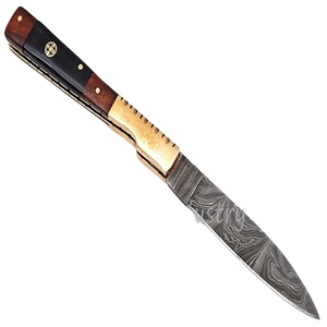 Elegant Style Custom Hand Made Damascus Blade Folding <b>Knife</b> (Smk1462) - Product Image 1