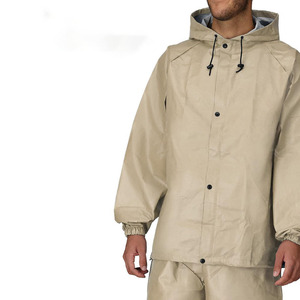 Chaqueta Impermeable con Capucha de Poliéster de Alto Rendimiento y Estilo Urbano, Traje Impermeable con Capucha para Hombre - Product Image 3