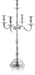 Bougeoir en aluminium moulé dans des tailles personnalisées et plusieurs couleurs ou finitions pour la décoration de mariage à la maison - Product Image 5