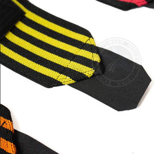 Best Selling Custom Logo Gym Workout Accessory Cotton <b>Wrist</b> Wraps for Men and Women Fitness Adult Use <b>Weight</b> Lifting Support - Product Image 2