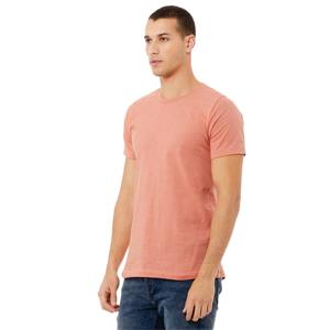 Camiseta Elegante para Hombre con Cuello Redondo, Diseño de Punto de Manga Corta, Cómoda y Versátil, Ideal para Serigrafía Personalizada - Product Image 2