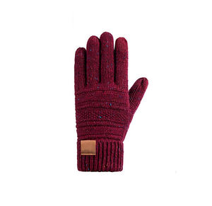 Guantes de trabajo de colores personalizados de cuero de vaca de la mejor calidad 100% espalda de tela de algodón - Product Image 2