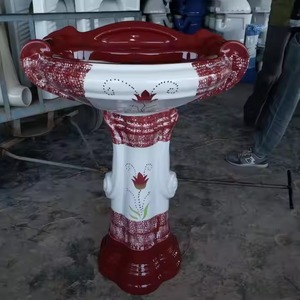 อ่างล้างหน้าตั้งพื้นอ่างล้างหน้าเซรามิกแบบตั้งพื้นดีไซน์ทันสมัย - Product Image 4