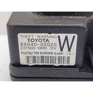 SIRENA ANTIRROBO TOYOTA Auris Series (E180) 8904002020 2ZRFXE híbrido 1798 (12>18) - Product Image 4