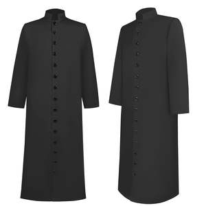 Robe de chœur personnalisée en couleur et en taille unisexe, vêtements d'église 100% polyester, vente en gros, logo personnalisé, service OEM - Product Image 1