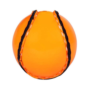 Pelotas de lanzamiento de cuero real promocionales Equipos deportivos de pelota de alta calidad Sliotar Pelotas de lanzamiento personalizadas Servicio OEM - Product Image 1