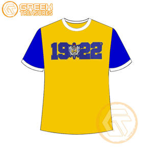 Vente en gros de t-shirt Sigma Gamma Rho pour femmes vêtements de sororité jersey de coton t-shirt respirant de haute qualité vêtements grecs pour femmes - Product Image 5