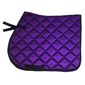 Premium SoftTouch English Saddle Pad acolchado y transpirable con forro de tela fácil de limpiar para todos los estilos de conducción - Product Image 1