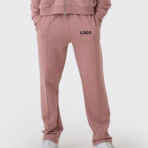 Pantalon de survêtement en molleton respirant pour homme OEM avec poches, bas élastique, pantalon pour homme lavé, coupe décontractée pour la saison hivernale - Product Image 5