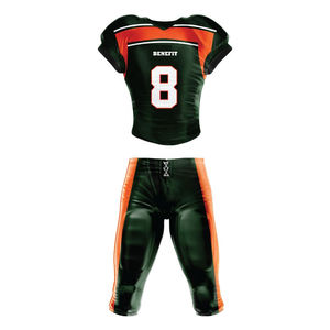 Ropa deportiva de equipo, uniforme de fútbol americano, uniforme de fútbol americano ligero, ropa para partidos, uniforme de fútbol - Product Image 4