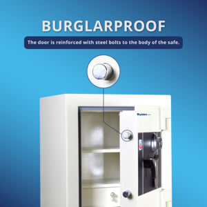 Small Office Room <b>Safe</b> <b>Box</b> Challenger Size 1 Fireproof Fire and Theft Resistant <b>Safe</b> <b>Box</b> with Extra Security for Office - Product Image 2