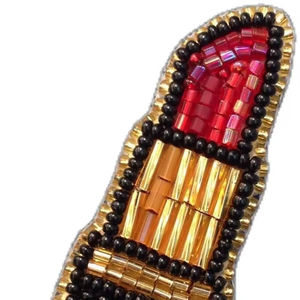 Porte-clés unisexe réglable en alliage avec breloque perlée, 8MM, Sameer Gems, style religieux classique, étanche, durable, bijoux de mariage - Product Image 1