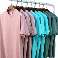 เสื้อยืดลำลองแขนสั้นสำหรับผู้ชายผ้าฝ้าย100% 230 GSM สำหรับผู้หญิงใส่ได้ทั้งชายและหญิง - Product Image 4