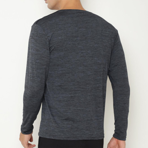 เสื้อยืดแขนยาวสำหรับผู้ชายเสื้อยืดคอกลมแขนเต็มสำหรับผู้ชายเสื้อยืด2025น้ำหนักเบาเป็นมิตรกับสิ่งแวดล้อม - Product Image 6