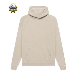 Sudadera con capucha esencial al por mayor de primera calidad para hombres y mujeres logotipo bordado de alta calidad personalizado Gsm grueso Unisex Essentials Sudadera con capucha - Product Image 2
