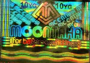 Papier adhésif holographique couleur or, autocollant holographique, numérotation par paire, impression thermique pour étiquettes d'emballage, protection de la marque - Product Image 2