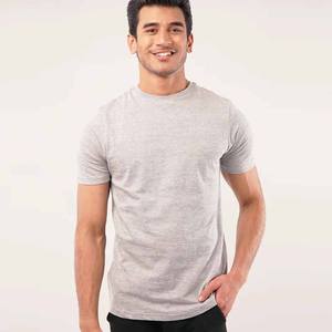 เสื้อยืดผู้ชายคอกลมแขนสั้นผ้าฝ้ายผสมสีจำนวนมากกับแบรนด์ของคุณเอง - Product Image 3