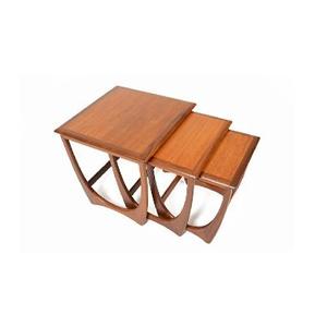 Mesa auxiliar fuerte de madera maciza con acabado rústico de granja, perfecta para salas de estar y mesitas de noche de dormitorio - Product Image 5