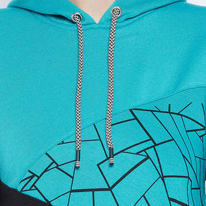 Pull-over à capuche personnalisé en coton et molleton pour femmes, fournisseur de marque privée OEM - Product Image 2