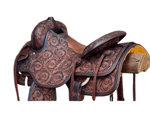 Làm Bằng Tay Thiết Kế Bền Thoải Mái Cao Cấp Da Racing Tây Tiếng Anh Ngựa Yên Tại Bán Buôn Sản Xuất Chất Lượng Cao - Product Image 3