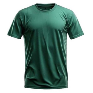 T-shirts pour hommes de couleur personnalisée pour la salle de sport et le fitness, manches courtes, col rond, polyester/coton 65/35, streetwear d'été, 180g, t-shirt décontracté pour hommes - Product Image 3