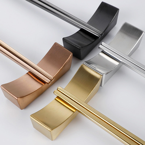 Bonnes baguettes en laiton, deux couleurs différentes, pour restaurant, maison, pour la table à manger, à prix abordable - Product Image 2